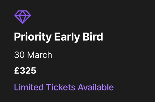 Priority Early Bird new